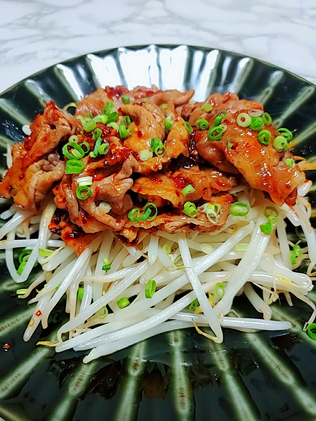 豚肉の花椒辣醤炒め