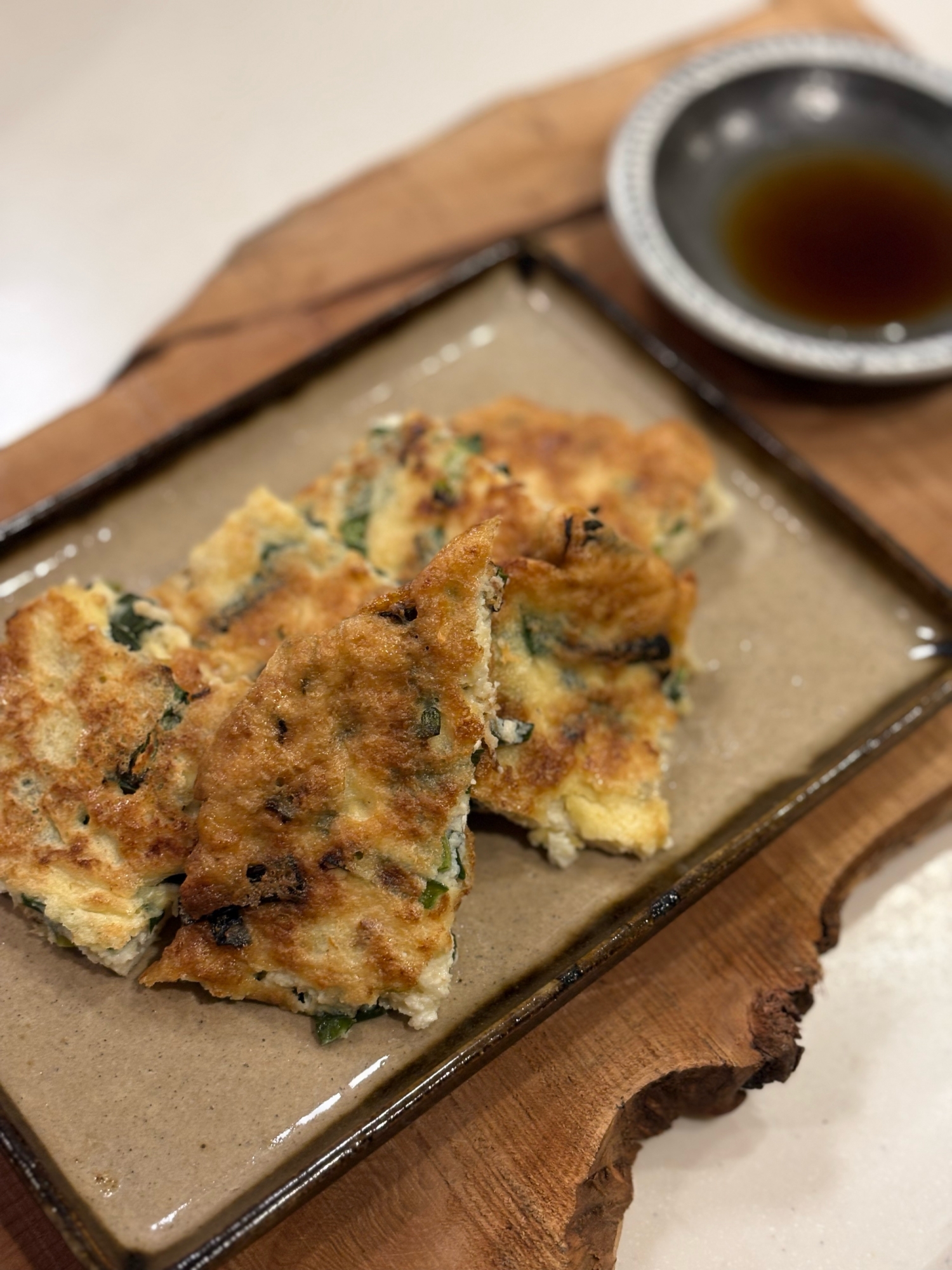 米粉使用✽たんぱく質&カルシウム強化！豆腐チヂミ