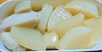 里芋と大根の生姜煮