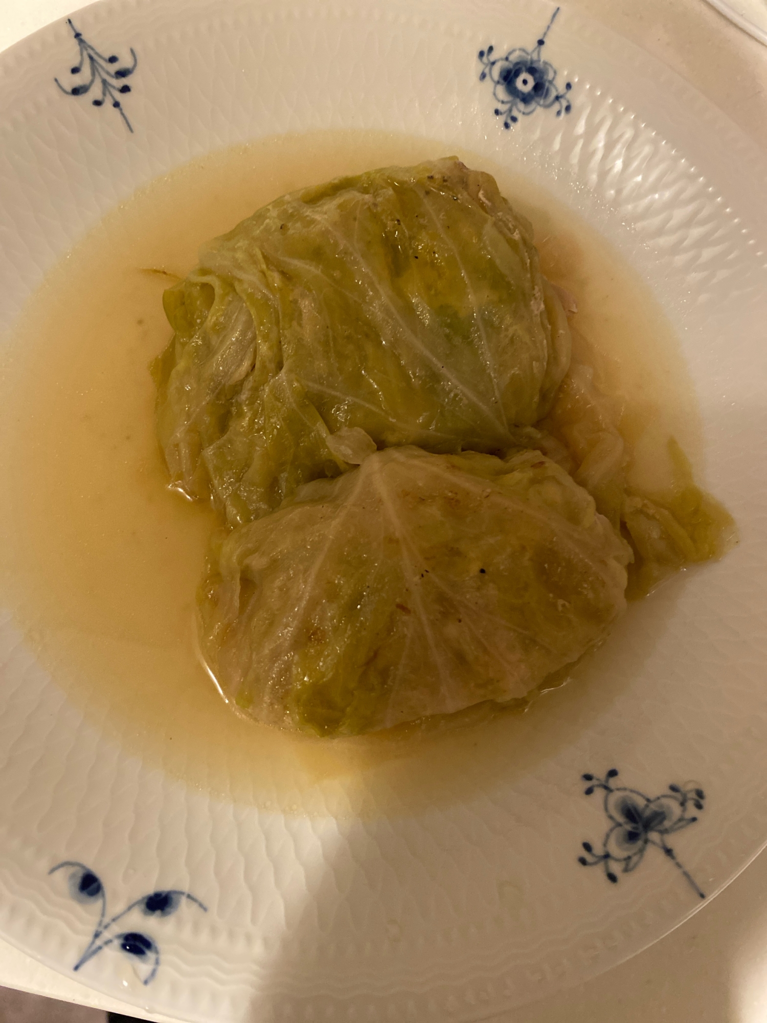 豆腐を使ったロールキャベツ