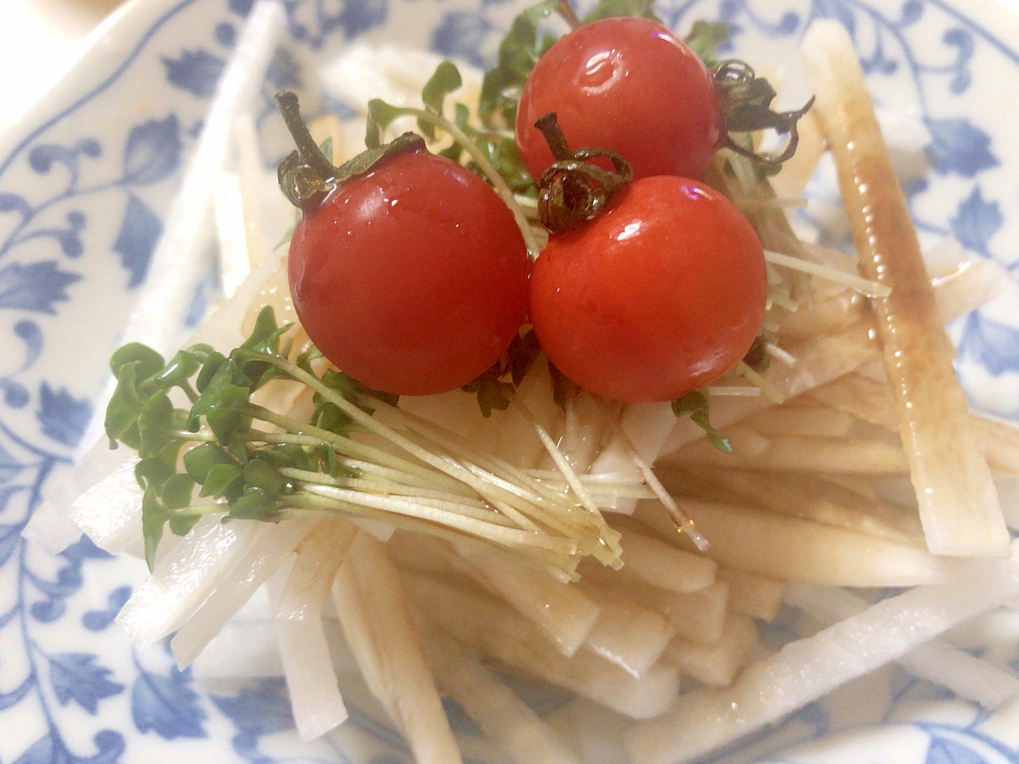 大根トマト 胡麻油