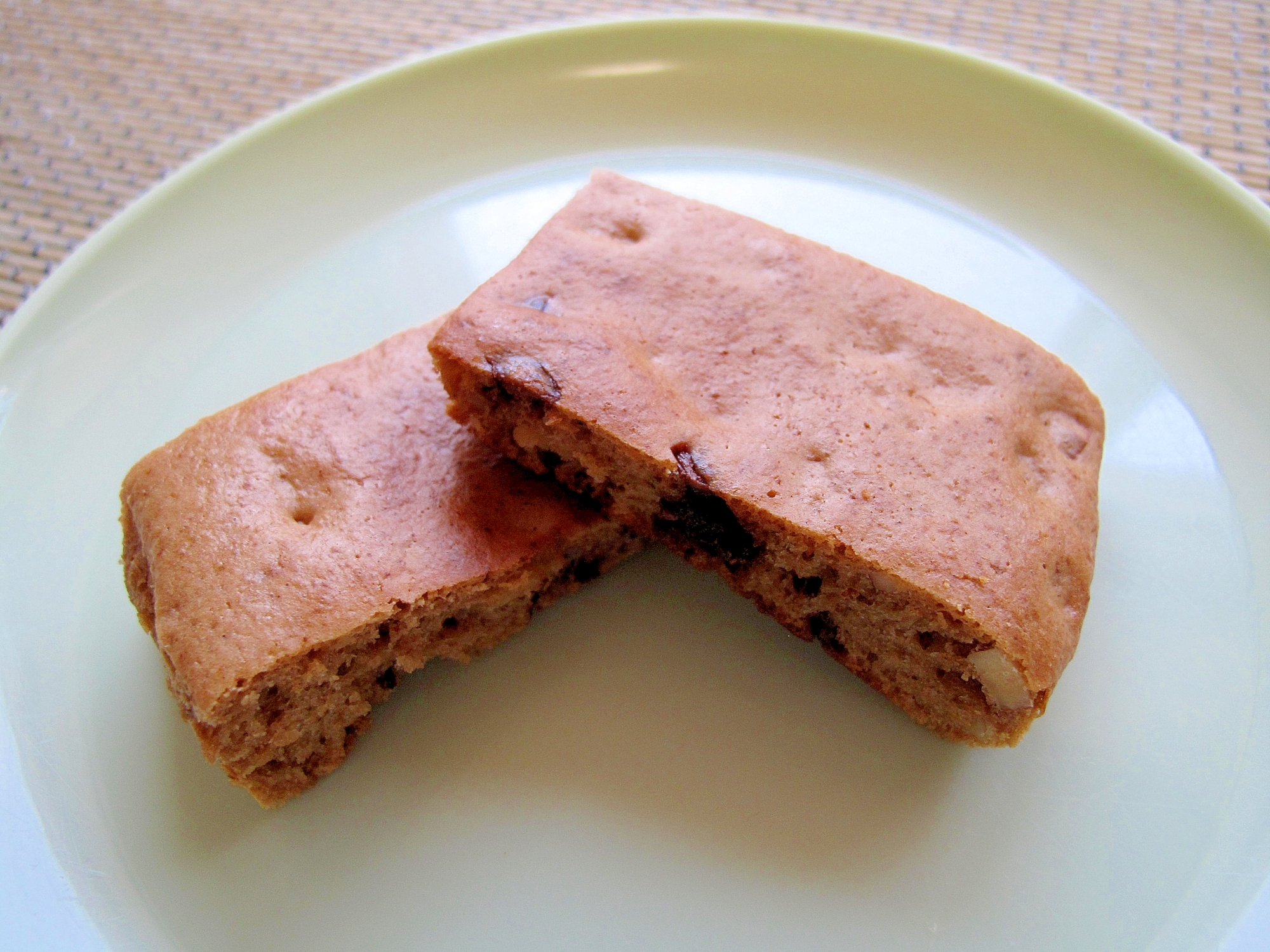 トースターで簡単 Hmのチョコナッツケーキ レシピ 作り方 By へんてこぽこりんママ 楽天レシピ トースターで簡単 Hmのチョコナッツケーキ レシピ 作り方 By へんてこぽこりんママ 楽天レシピ