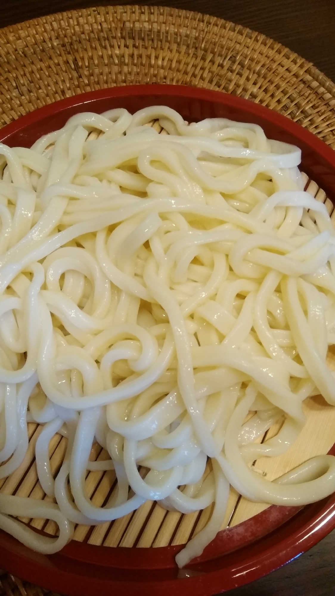 手打ちうどん　太麺