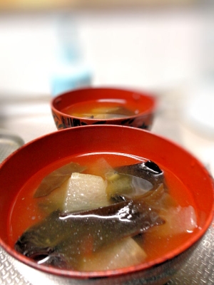 冬瓜とキクラゲの中華スープ
