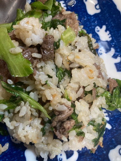 パラパラ本格！簡単な台湾風沙茶醤牛肉チャーハン