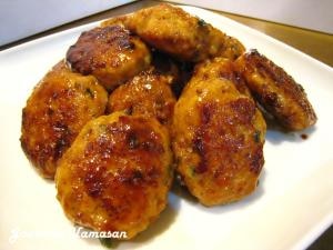 こんにゃく入り♪ヘルシー鶏つくね レシピ・作り方 by グルヤマ - 楽天