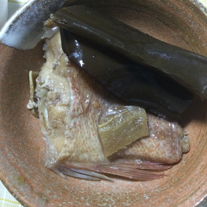 黄金比！赤魚の煮付け