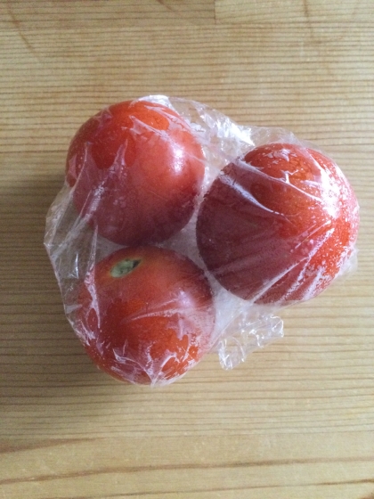 プチトマトの冷凍保存