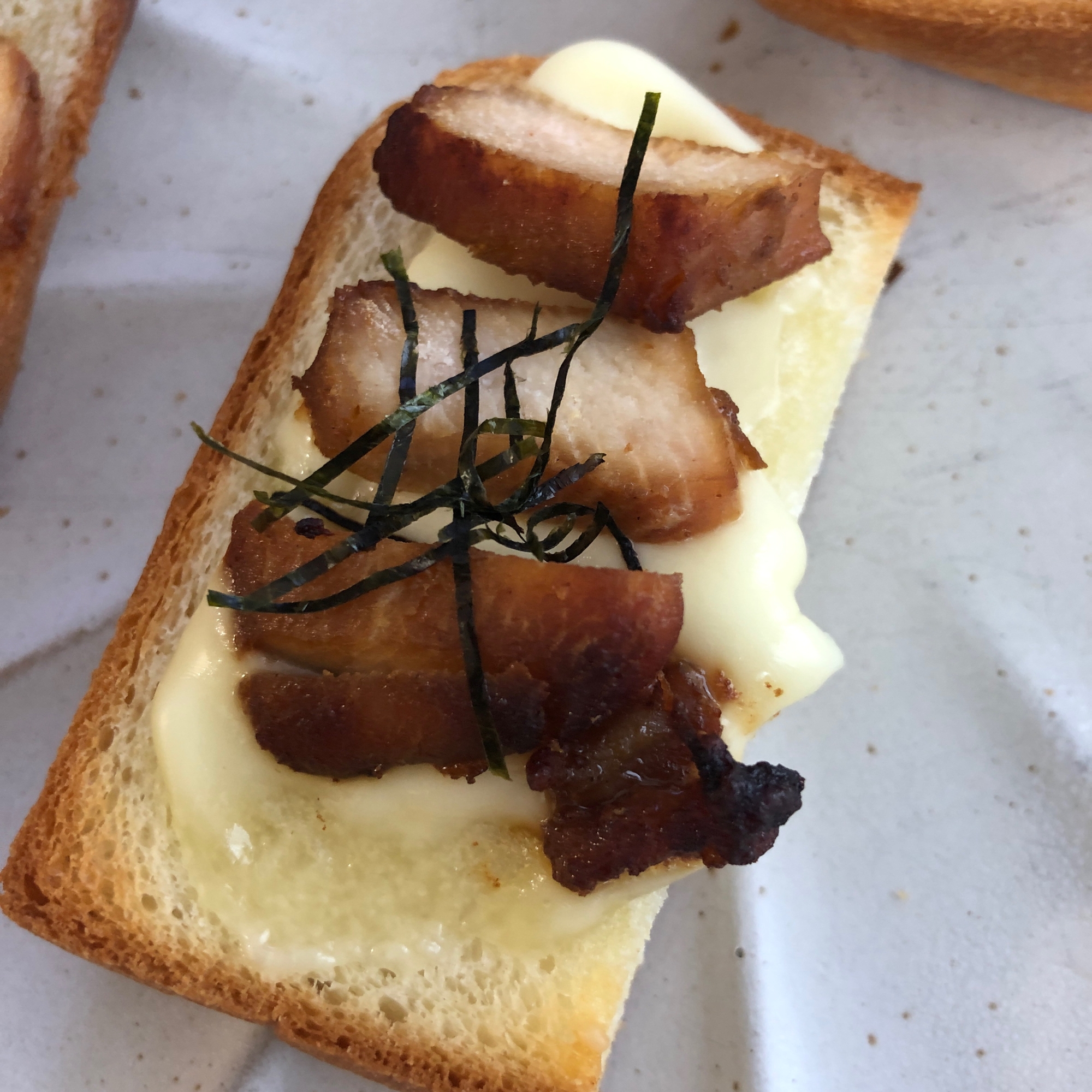 トースト〜テリヤキチキン×海苔〜