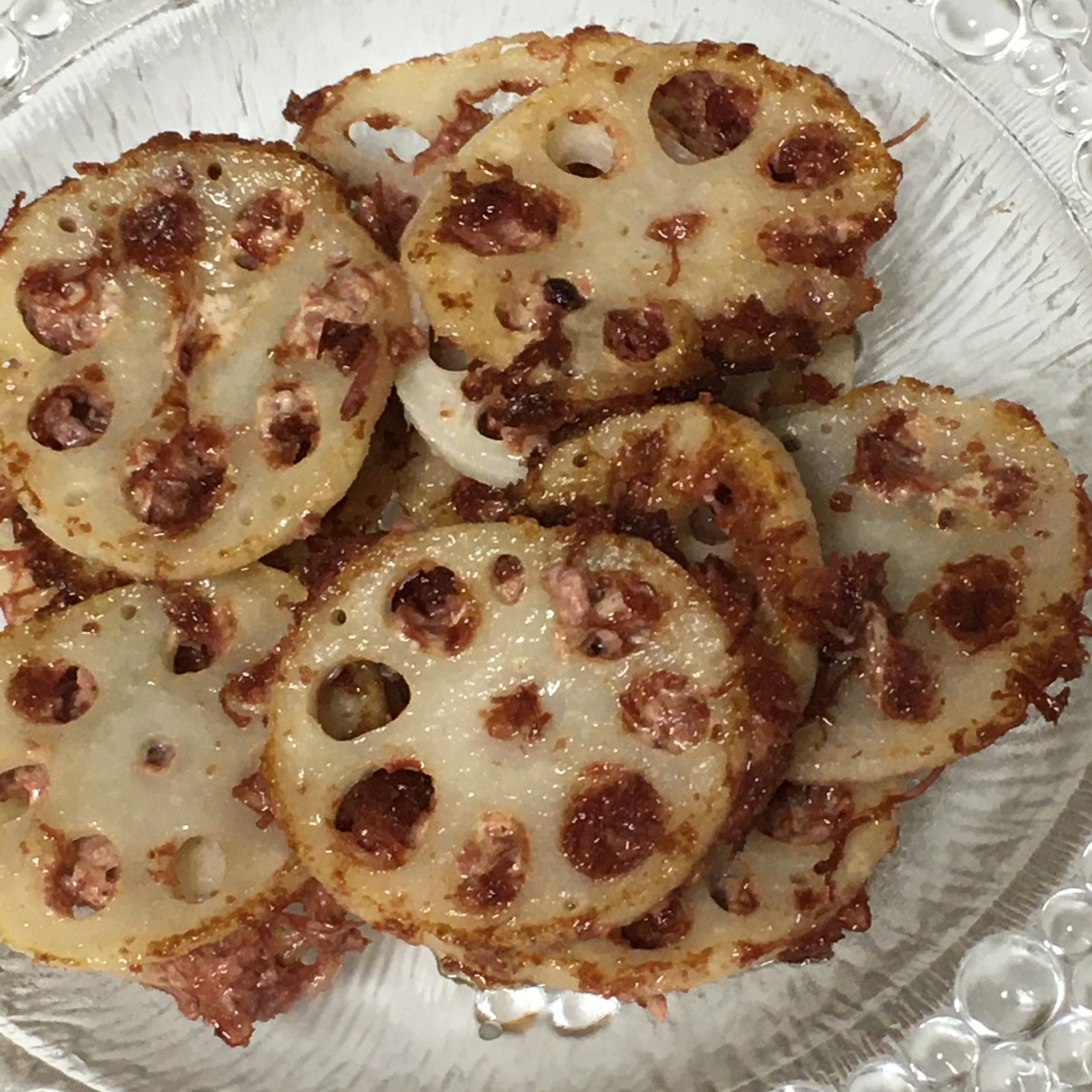 コンビーフのれんこん挟み レシピ 作り方 By Kodaru 楽天レシピ