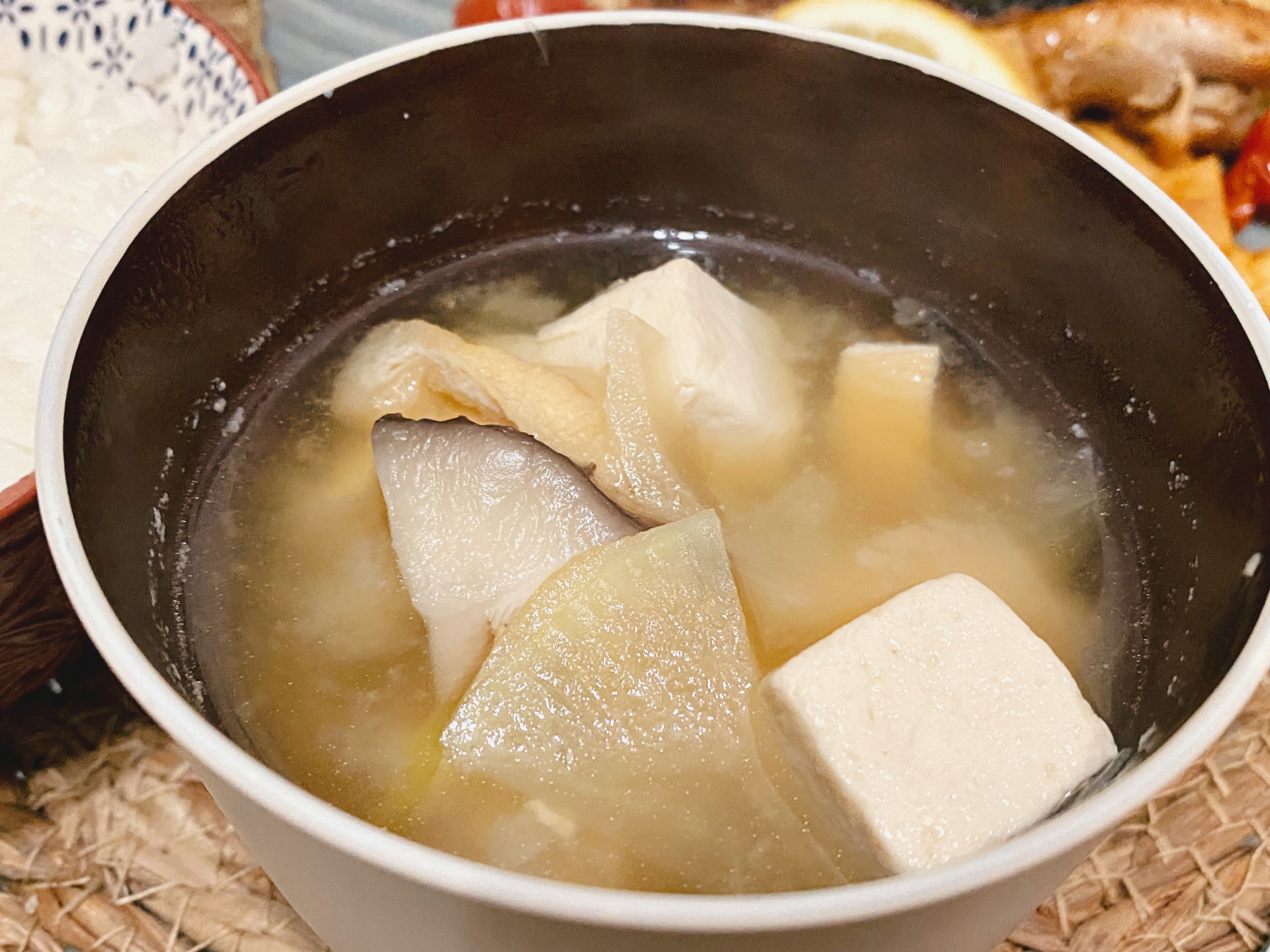 ❁⋆₊木綿豆腐のお味噌汁₊⋆❁