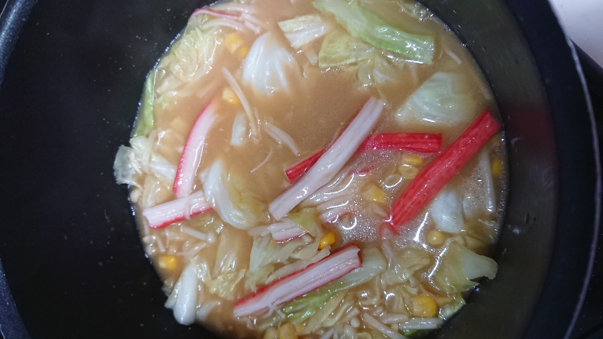 キャベツ味噌鍋