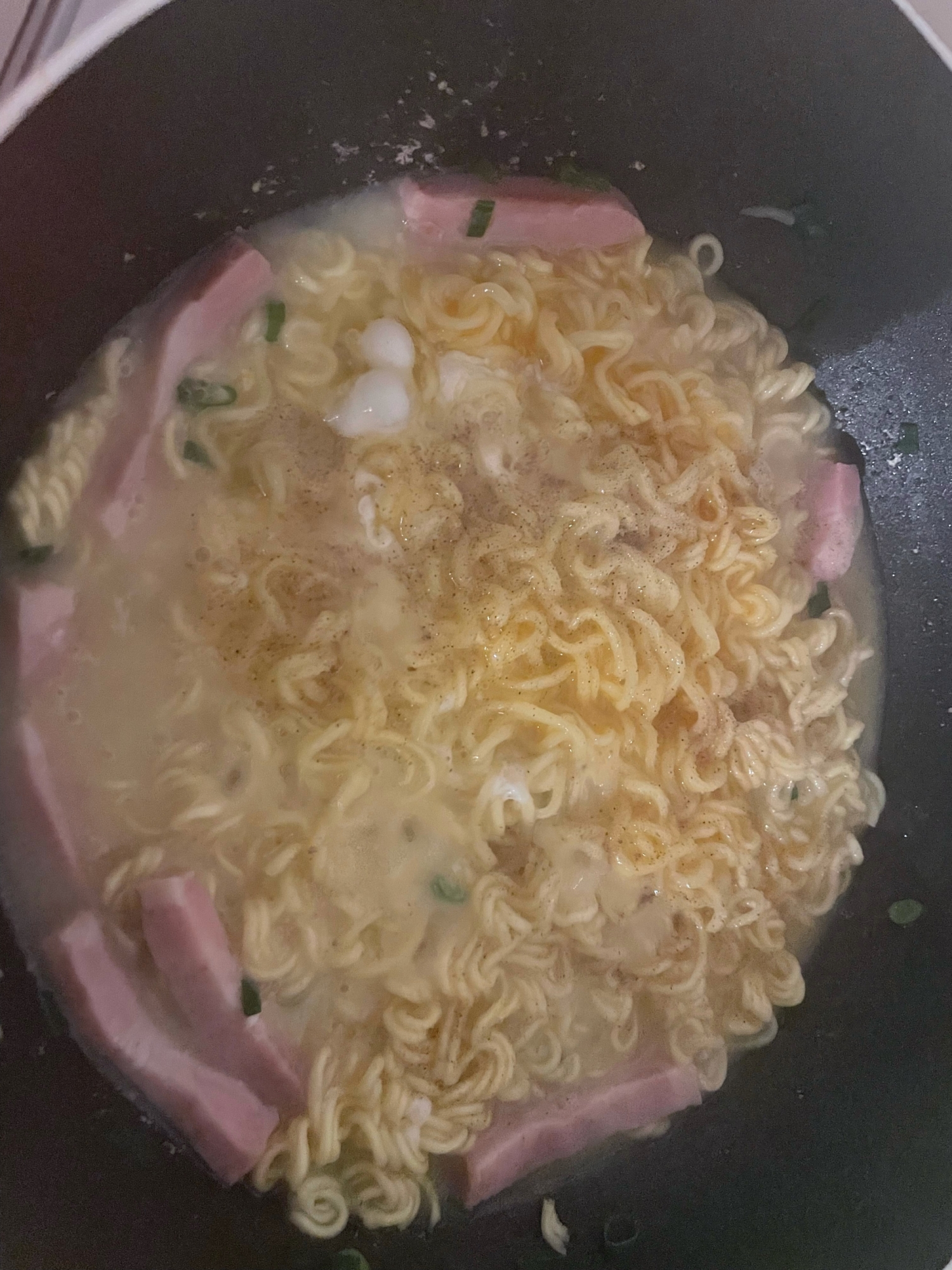 ベーコン塩ラーメン