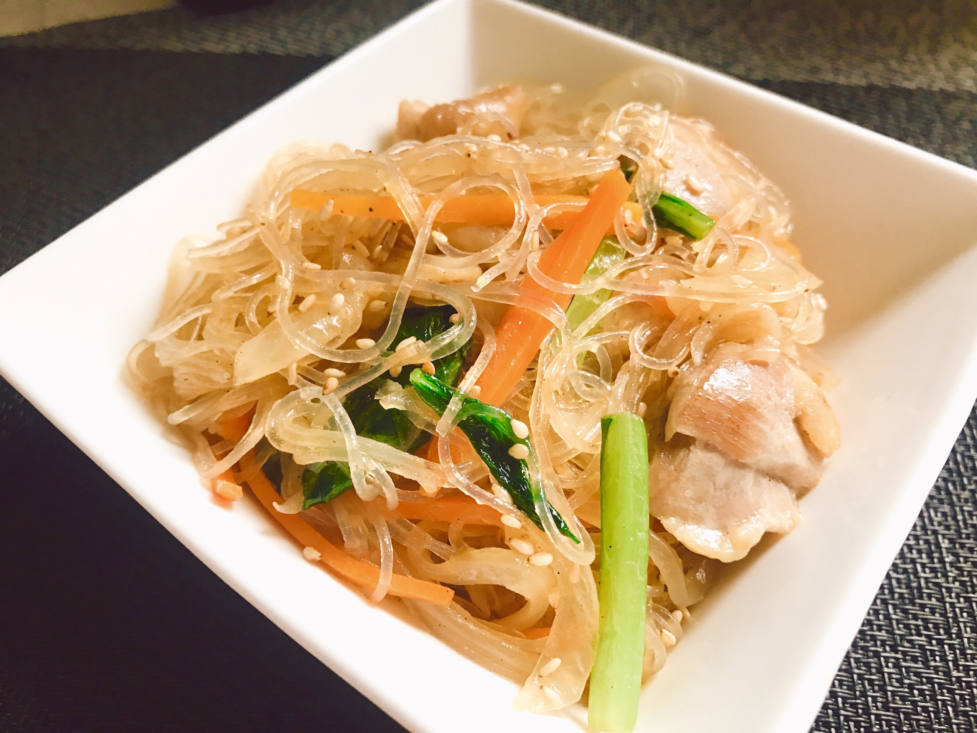 緑豆春雨で!チャプチェ