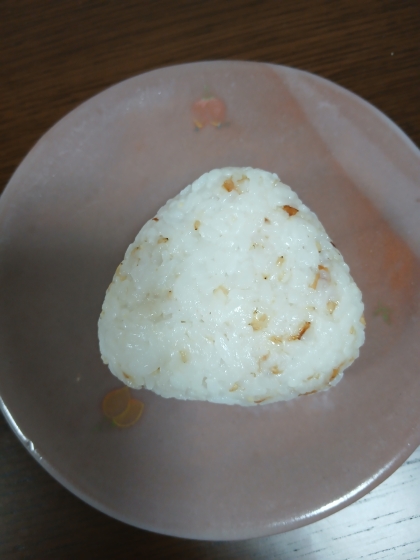 焼きたらことおかかのおにぎり