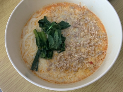 中華風アレンジレシピ！ごま豆乳坦々素麺