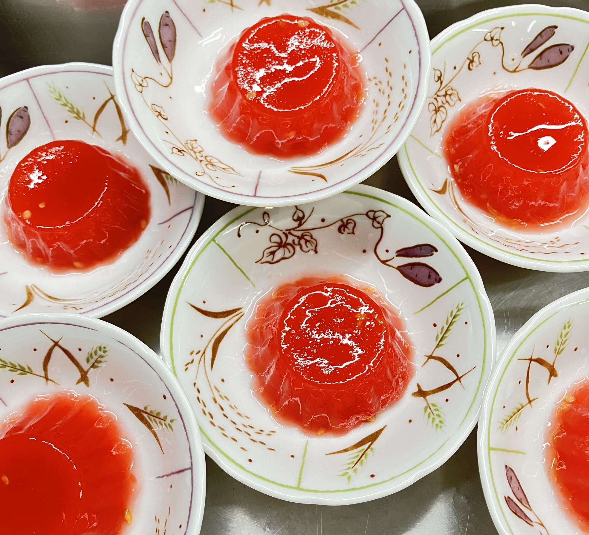 トマトオレンジゼリー