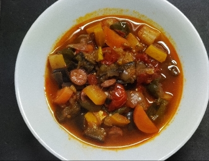 【夫婦のおつまみ】夏野菜たっぷり♡ラタトゥイユ