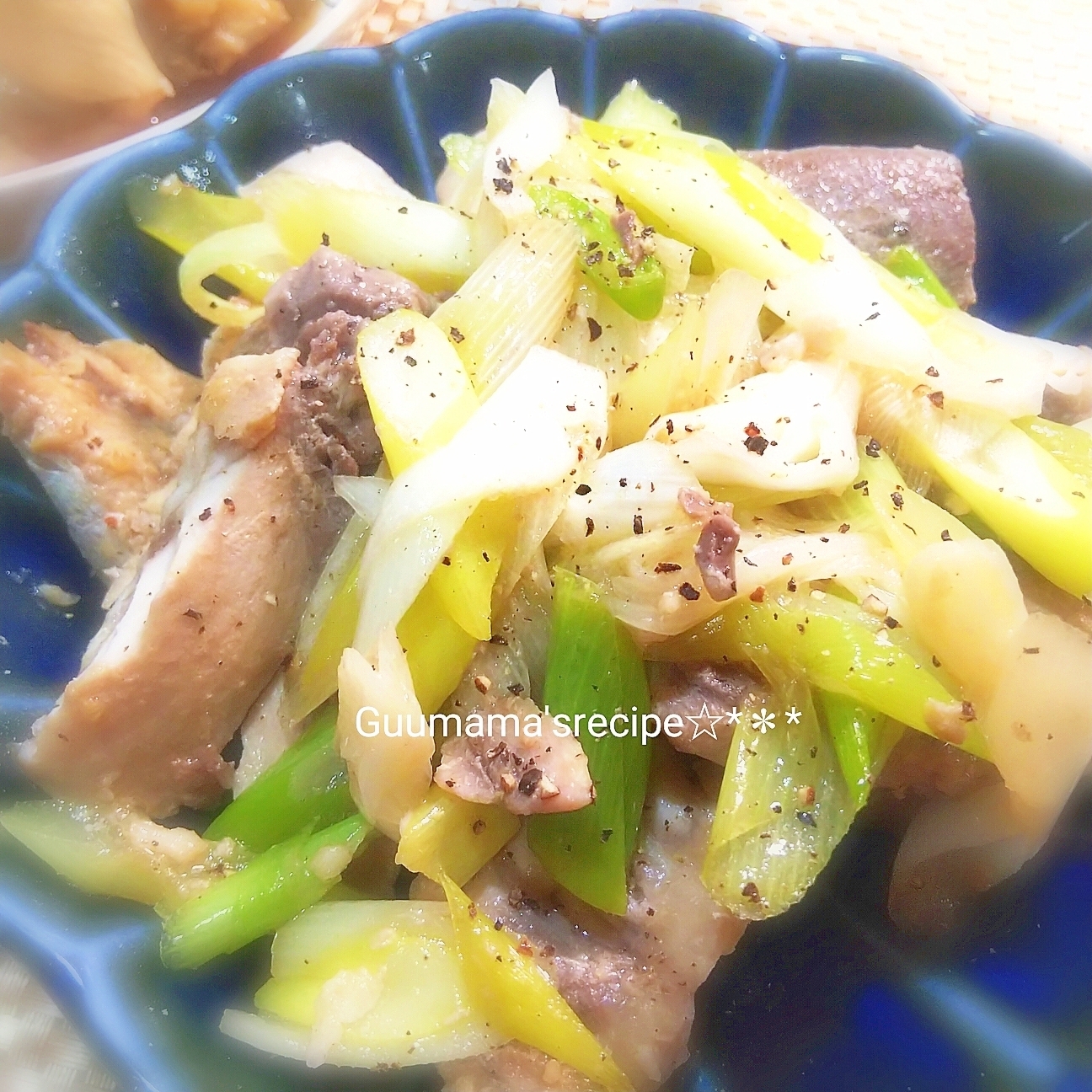 ポン酢でさっぱり♡煮るより早い♡ぶりアラのネギ焼き