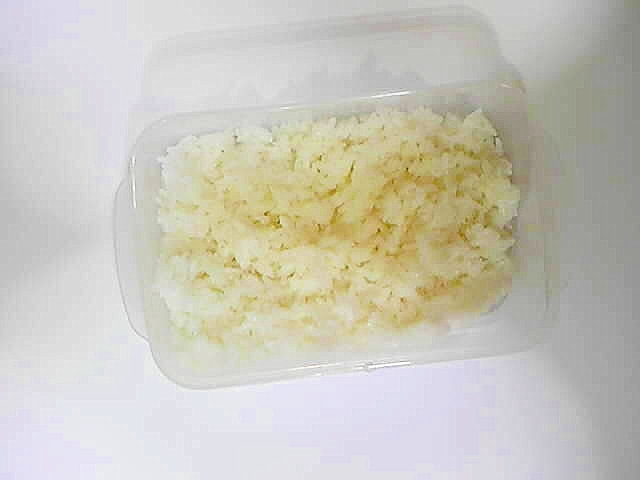 白米の炊き方（圧力鍋）