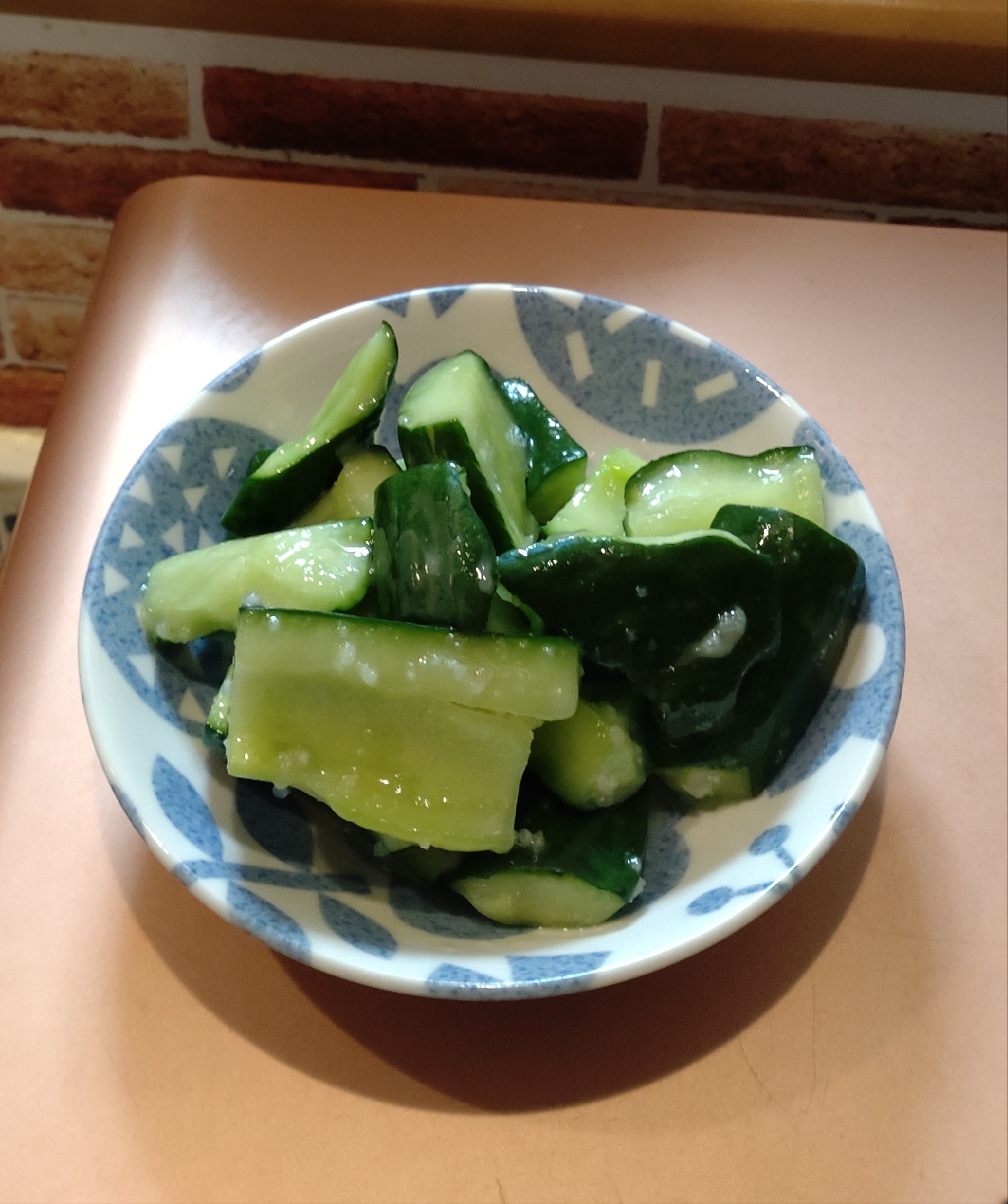 たたききゅうりの中華にんにく和え♡