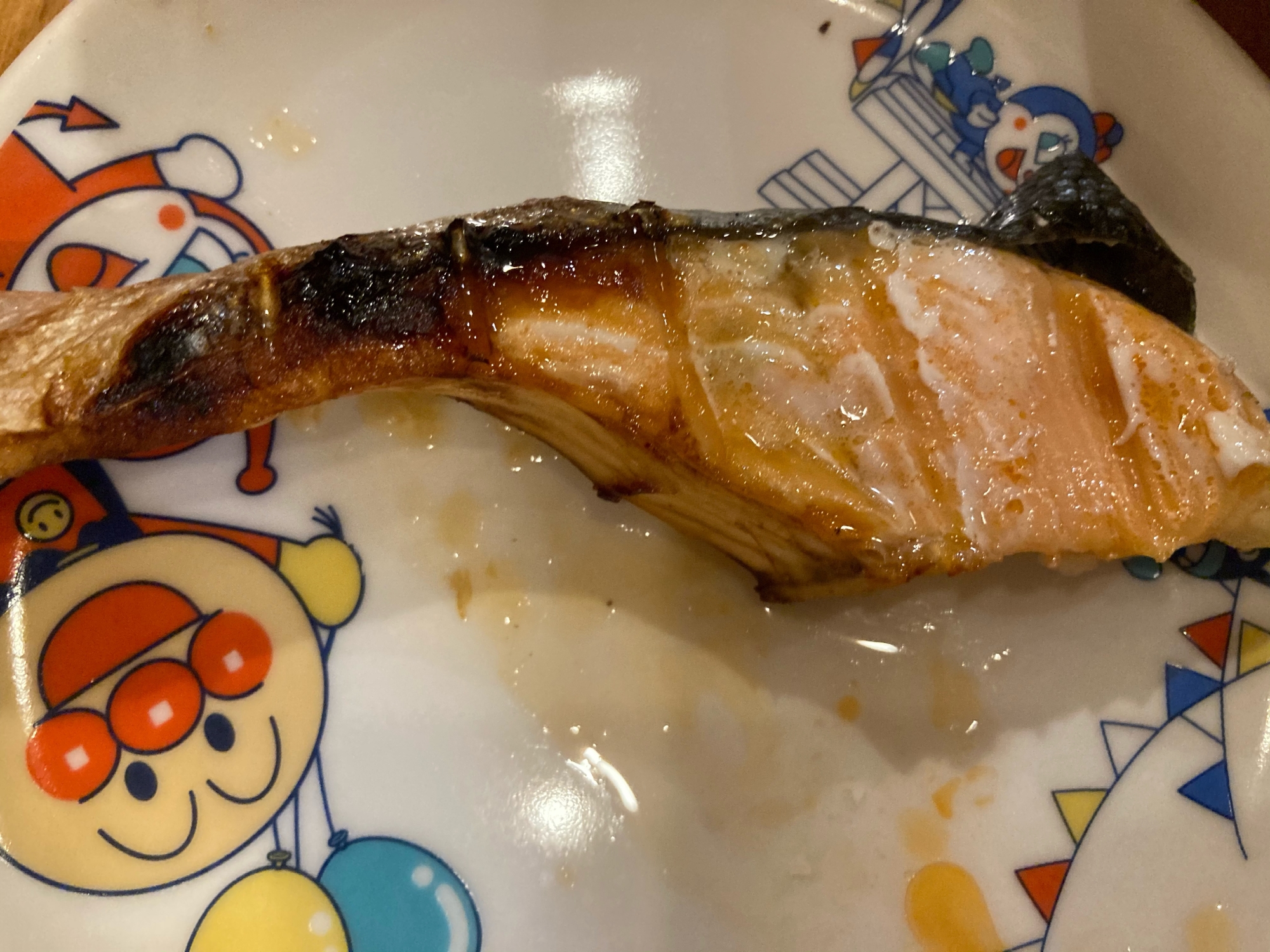 鮭のピリ辛味噌マヨ焼き