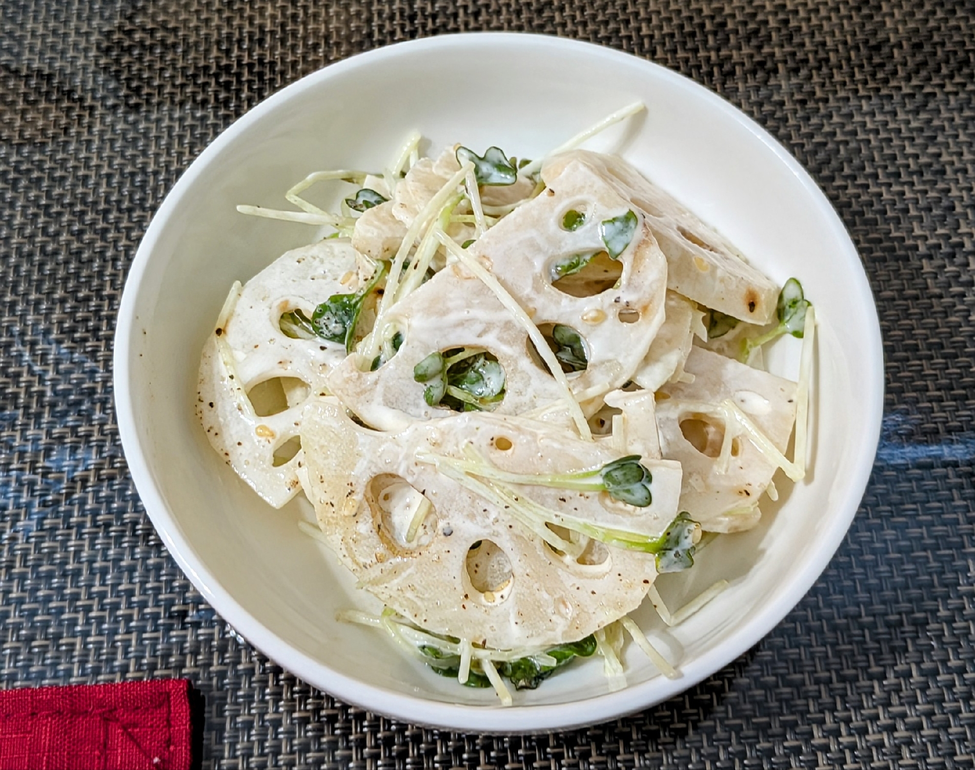 【副菜】れんこんのマヨサラダ