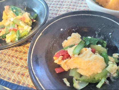 朝ご飯に作らせて頂きました♪ちゃちゃっと作れて美味しく朝から大満足♡もっと寒くなったら、生姜も加えてみたいと思いました❢ｱﾚﾝｼﾞも楽しめそうなレシピ感謝です◎