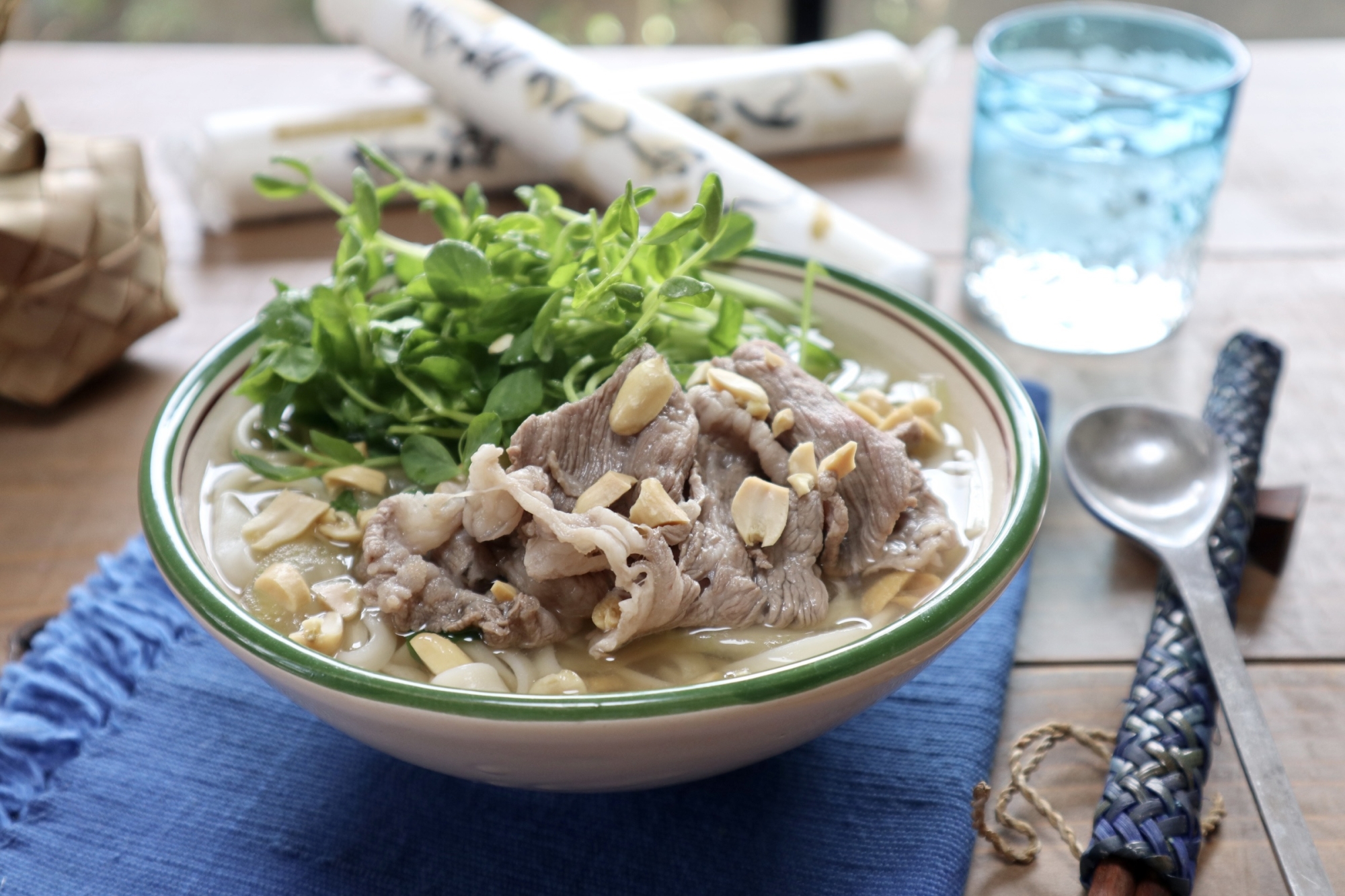 牛肉のフォー風きしめん