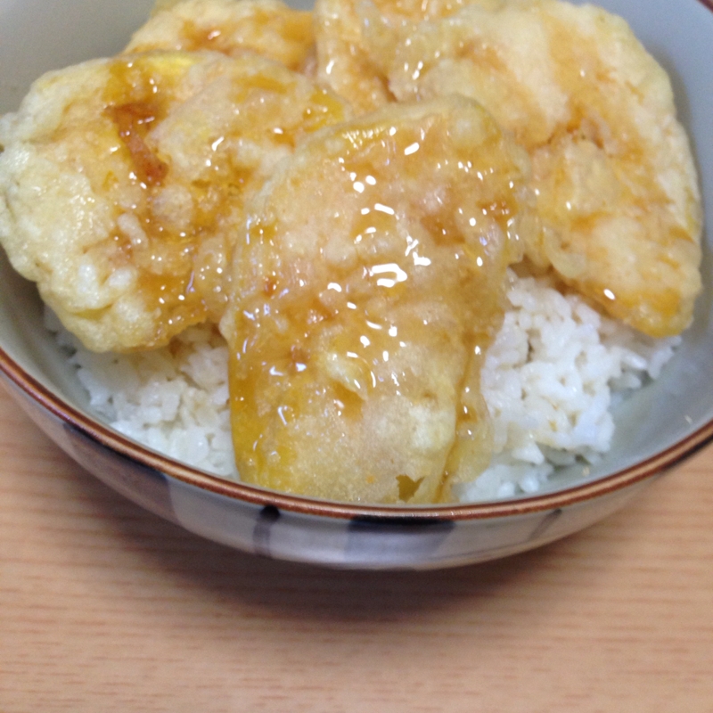 サツマイモの天丼(*^^*)★