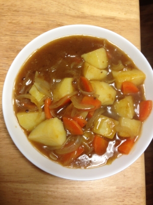 簡単！和風あんかけカレー煮込み