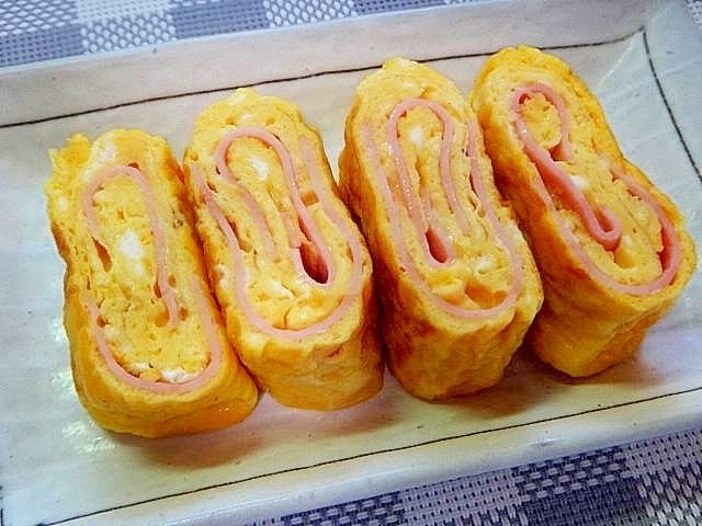 ハム入り卵焼き