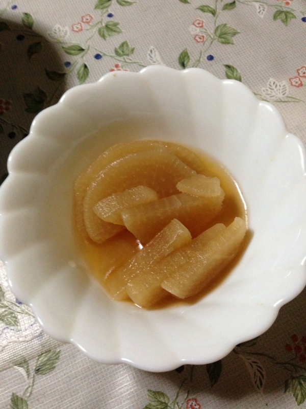 簡単ヘルシー大根だけ 煮物 レシピ 作り方 By Mam S Select 楽天レシピ