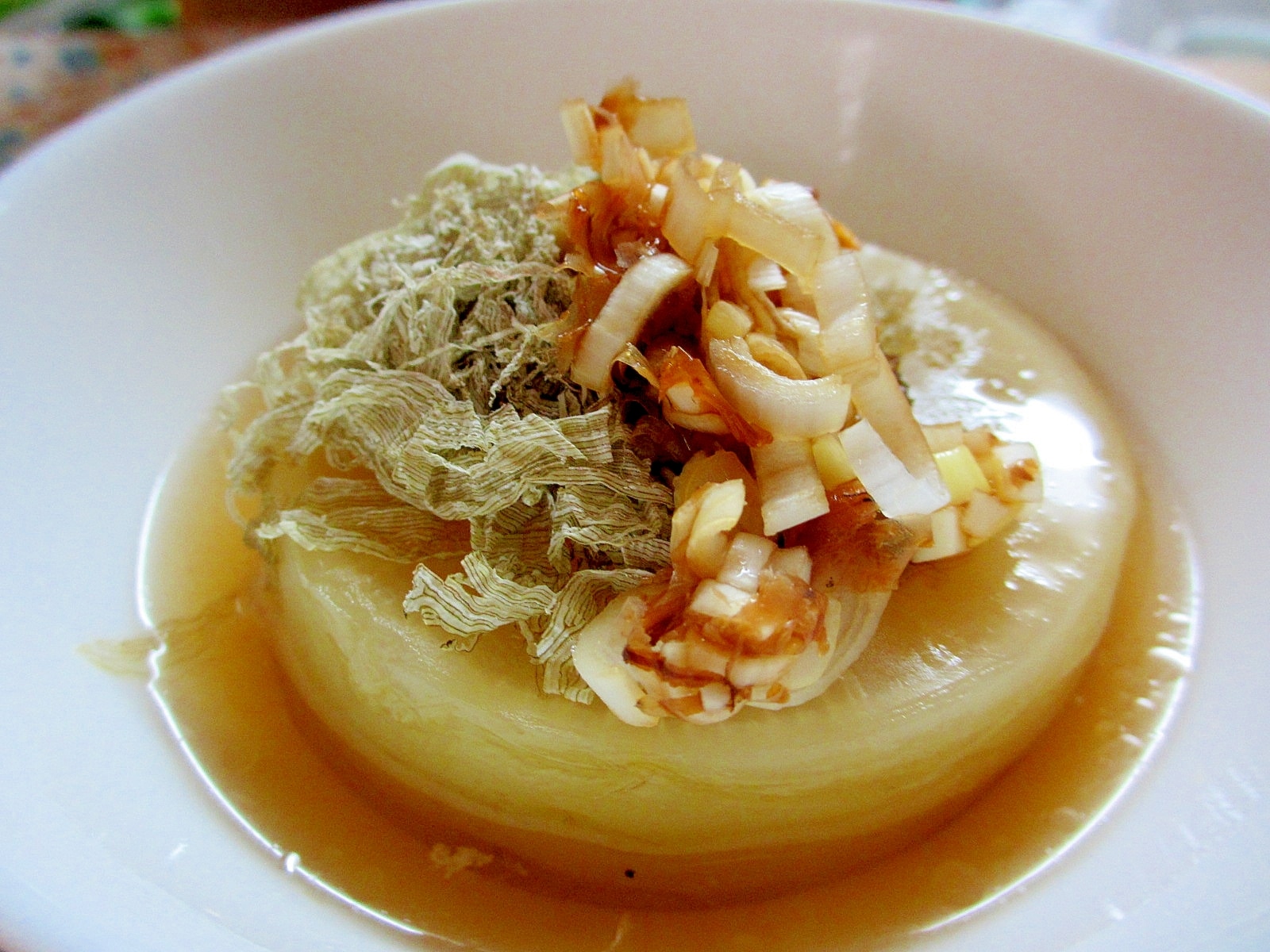 ねぎとろろこんぶ風呂ふき大根 レシピ・作り方 by mococo05 - 楽天レシピ