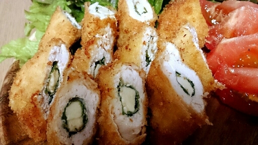 大葉とチーズのとりむね肉フライ レシピ 作り方 By Pittu39 楽天レシピ 大葉とチーズのとりむね肉フライ レシピ 作り方 By Pittu39 楽天レシピ