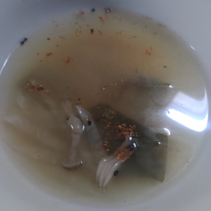 しめじと大根のダイエット味噌汁