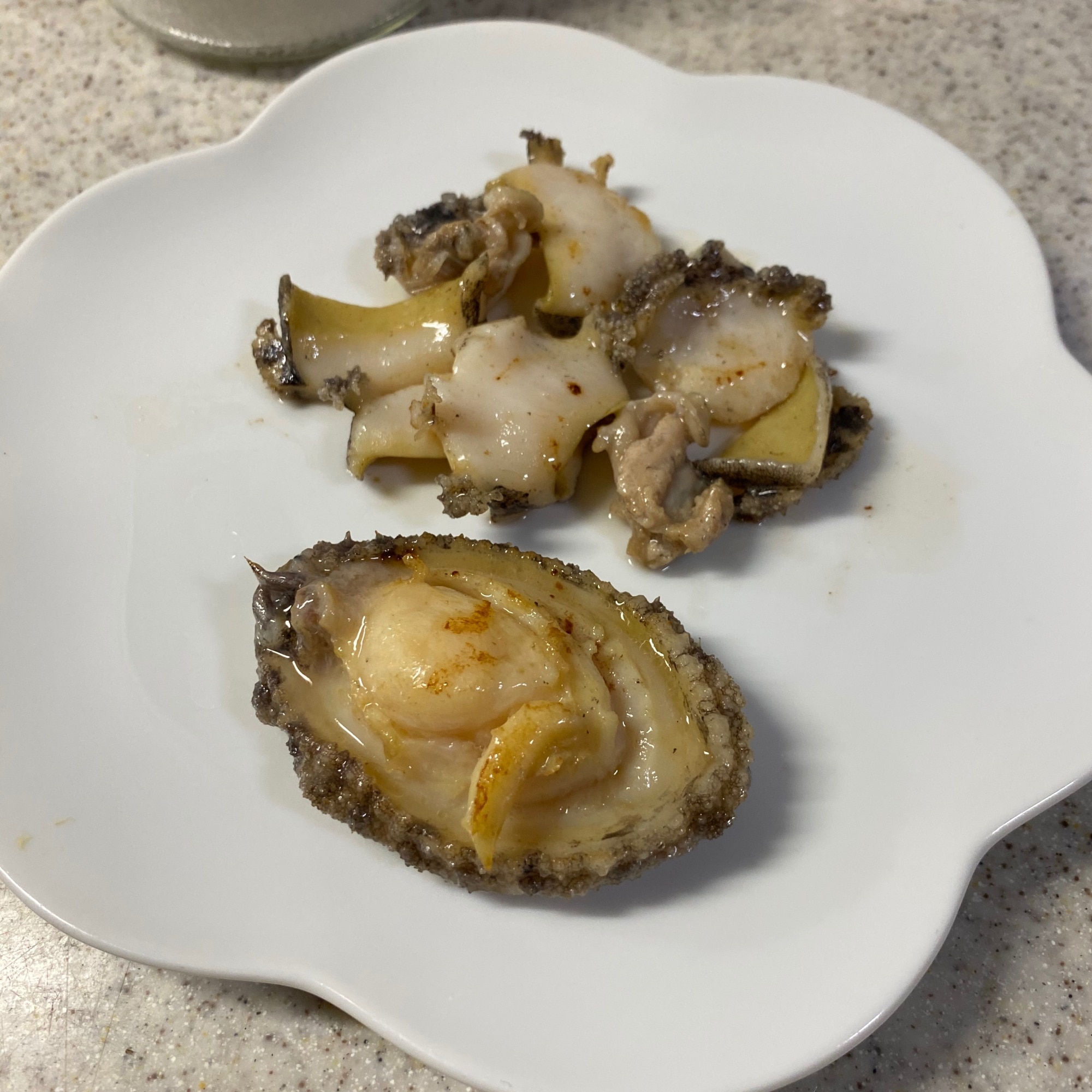 あわび 焼き方 トップ フライパン