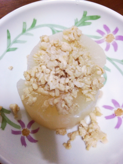 簡単に柔らかくそぼろも美味しくできました♫レシピをありがとうございました！