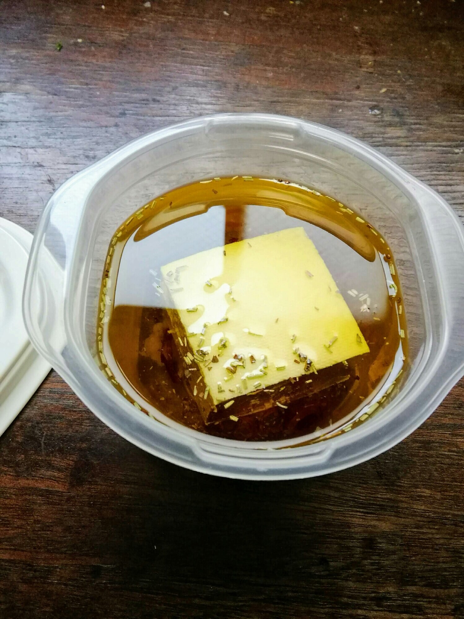 豆腐のオリーブオイル漬け レシピ・作り方 by にんにくと唐辛子が特に