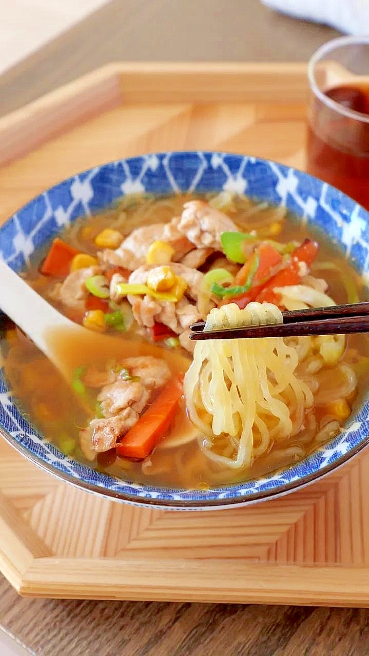 ダイエットに!こんにゃく麺の味噌ラーメン