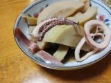 たけのこといかの煮物