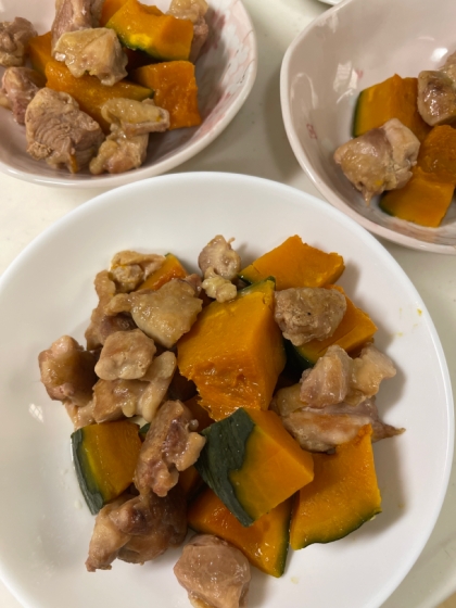 美味しい和＊鶏かぼちゃの煮物