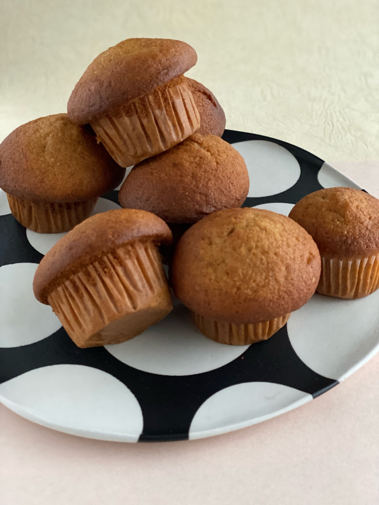 コーヒー風味のチョコ入りマフィン