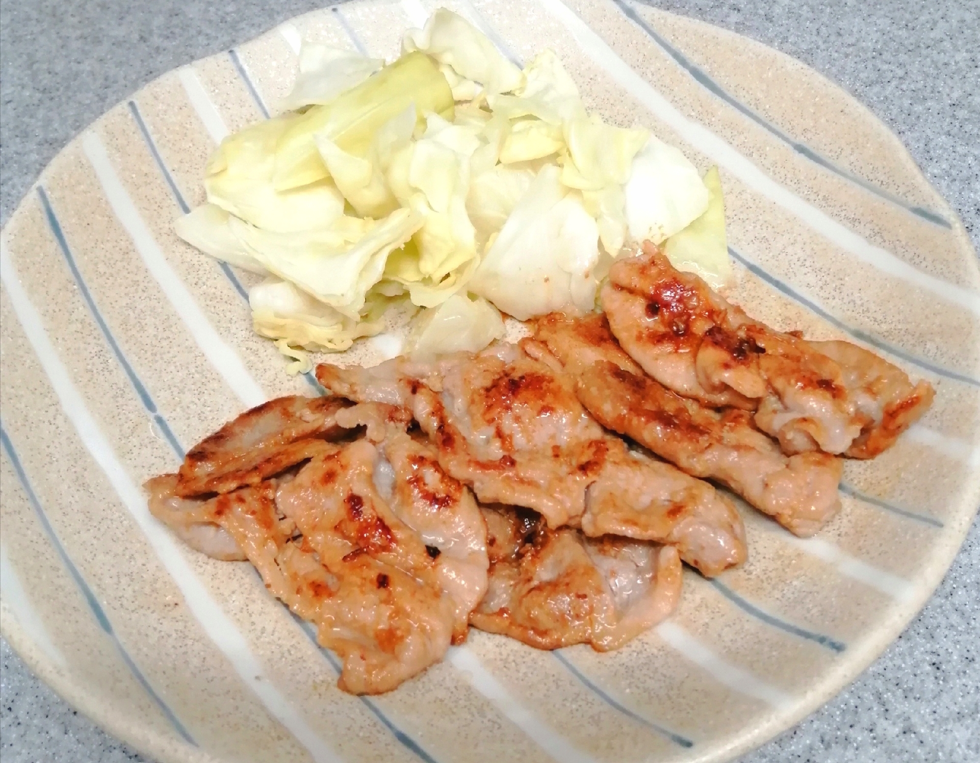 豚のしょうが焼き