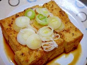 漢の炙り厚揚げ レシピ・作り方 by Yavoo! - 楽天レシピ