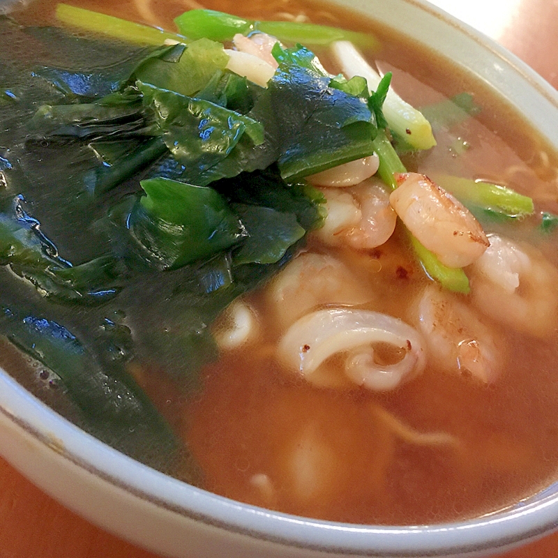 シーフードみそラーメン インスタント麺