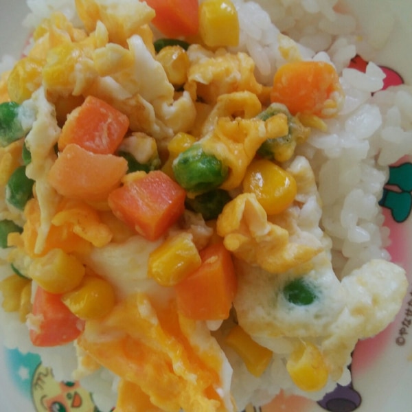 簡単 幼児食 野菜入りスクランブルエッグかけごはん レシピ 作り方 By 梨良 楽天レシピ 簡単 幼児食 野菜入りスクランブルエッグかけごはん レシピ 作り方 By 梨良 楽天レシピ
