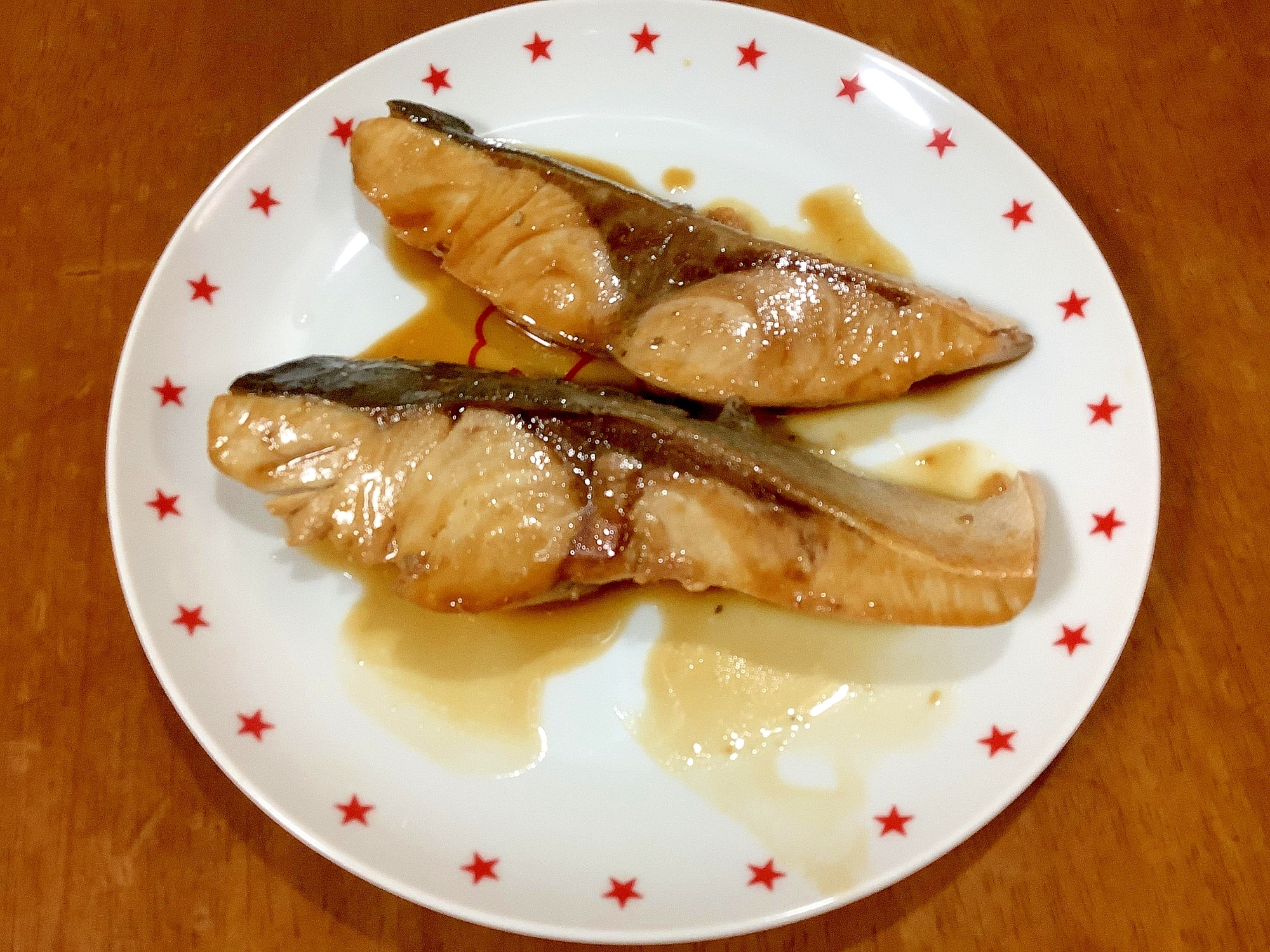 ワラサの照り焼き