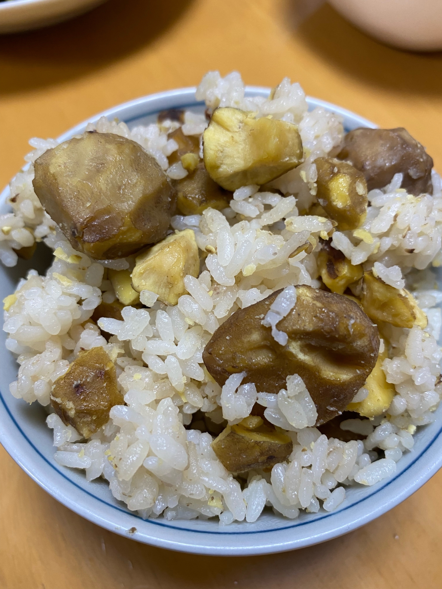 簡単ホクホク栗ご飯