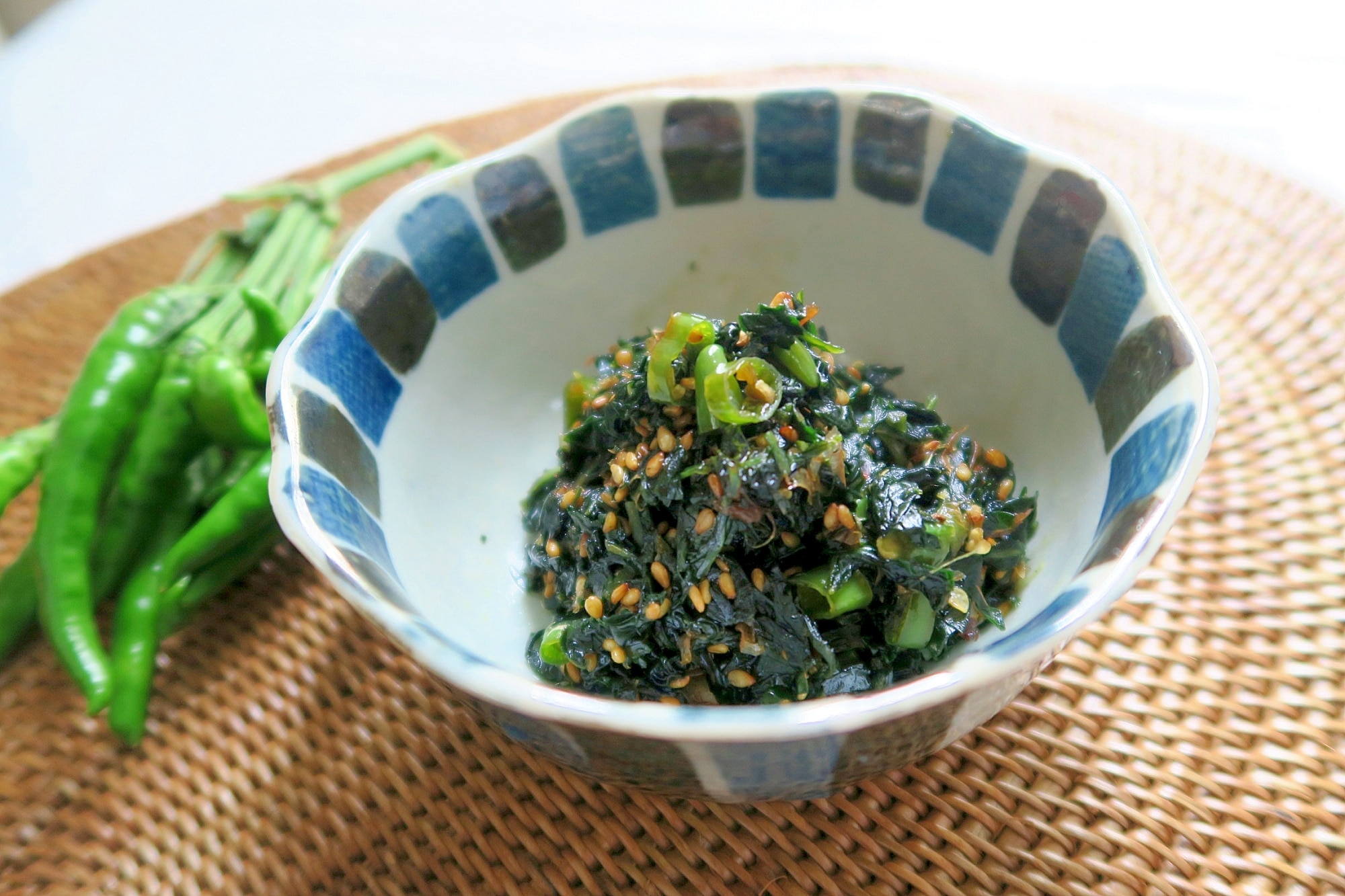 ご飯のお供に♪ 葉唐辛子の佃煮